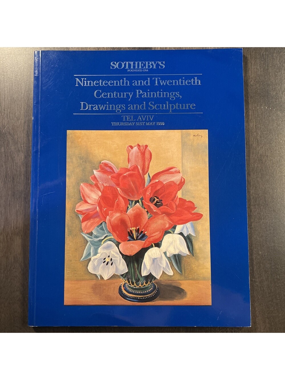 Sotheby's Tel Aviv 19th & 20th Century Paintings Drawings Sculpture May 31, 1990